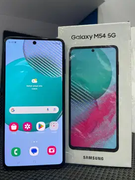PROMO Samsung M54 5G 8+8/256GB Dark Blue Second Komplit Garansi Juni25