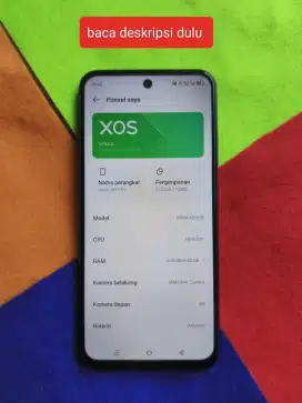 Infinix hot 50i 12/128 hp dan charger aja.harga net