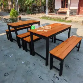 MEJA KURSI MAKAN CAFE RESTORAN WARMINDO
