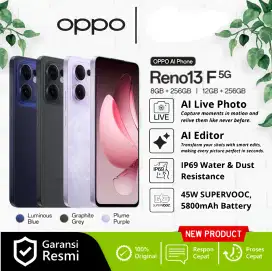Oppo Reno 13F 5G Ram 12GB+12GB Ram 256GB GARANSI RESMI