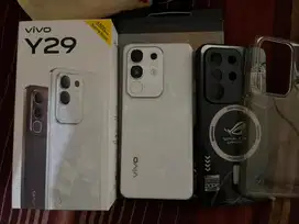 Vivo y29 4G ram 8/256 white fullset like new