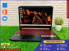 Laptop ACER NITRO AN515-43 AMD Ryzen 7 3750H Ram 16GB Nvidia GTX 1650
