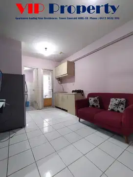 Disewakan apartemen 2 kamar furnish gading nias kelapa gading