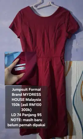 Jumpsuit Formal MYDRESS House