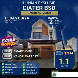 Cluster Modern 2 Lantai Cukup 2 Jt All In Di Ciater Bsd