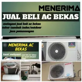 Terima ac bekas rusak