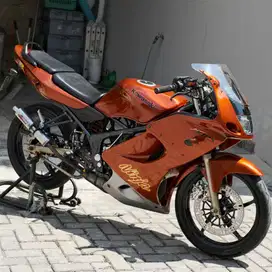 NINJA RR OLD ORANGE 2009 ASLI (rare item)