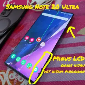 Samsung Note 20 Ultra ORI SEIN 8/512GB minus LCD murah