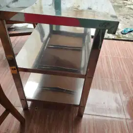 Rak stainless steel kokoh tebal