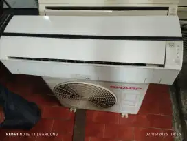 Ac bekas sharp 1/2pk   lowwat Garansi