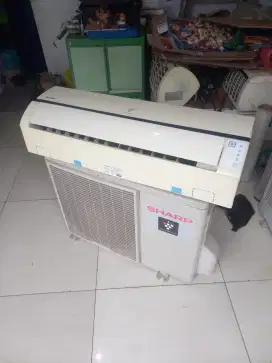 Jual ac 1/2 pk sharp r22 lowwat 330 wat bkas pindahn ful or n dingin