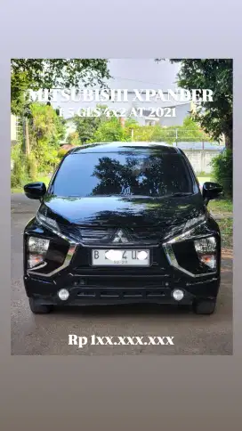 Jual Cash Mitsubishi Xpander 1.5 GLS 4x2 AT 2021