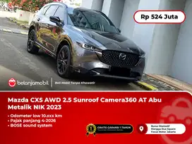 Mazda CX-5 CX5 CX 5 AWD 2.5 Sunroof Camera360 AT Abu Metalik 2023