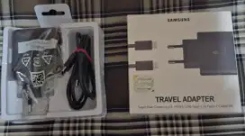 CHARGER SAMSUNG 45 WAT ORIGINAL 100%  SUPER FAST CHARGING TYPE C TO C