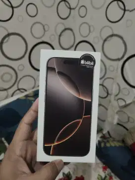 IPHONE 16 PRO 256 GB NEW SEGEL BNIB GARANSI RESMI GDN BLIBLI