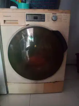 mesin cuci panasonic 8kg frond loading,kondisi eror h51 j