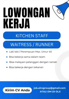 Di butuhkan segera!!!