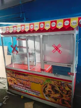 Gerobak booth serbaguna