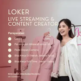 Livestream Host & Content Creator