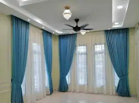 Termurah Tirai Gorden Jendela Gordyn Mewah Hordeng Model Terbaru Murah