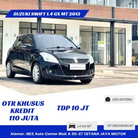 Suzuki Swift 1.4 GX MT 2013 Hitam