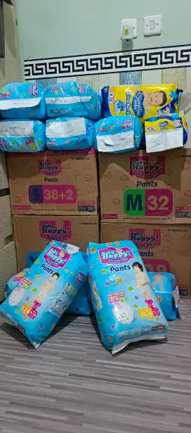 Pampers Baby Happy S/M/L/XL/XXL