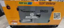 Genset 40kva 1Phase baru 100%