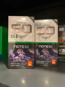 Infinix Note 50 8GB+8GB/256GB Turun Harga New Segel
