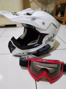 Jual helm trail monsa + intercom
