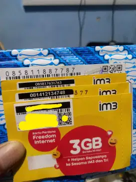 indosat im3 nomor cantik