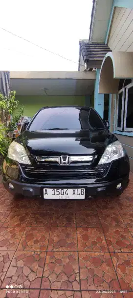 Honda CRV 2.0 RE1 AT 2009 Matic Warna Hitam
