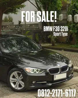 2013 BMW F30 320i Bensin Jual Cepat