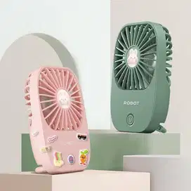ROBOT RT-BF25 USB Mini Fan Kipas Angin Portable 1200mAh - Green