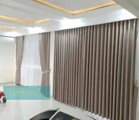 Pusat Tirai Gorden Jendela Gordyn Mewah Hordeng Model Terbaru Murah