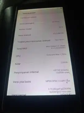 Mi 4i RAM 2GB MEMORY16GB