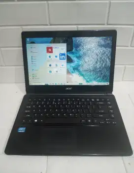 Acer E1-470 Core i3 - 3217U Ram8GB SSD 128GB LED 14 Baterai 1.5 jam