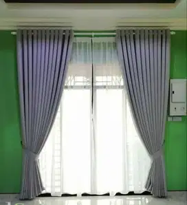 Pembuatan Gorden Free Survey Wallpaper Dinding Korden Gordeng  Horden