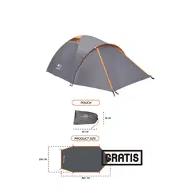 PRELOVED TENDA DHAULAGIRI TERRA 4 PRO
