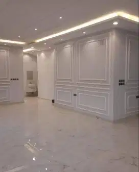 Partisi Jasa Tukang Pasang Wall Moulding Sekat Plafon PVC GRC Gypsum