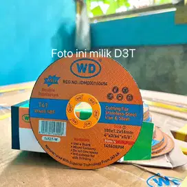 READY STOCK WD CUTTING WHEEL 4” inch ORIGINAL 100%