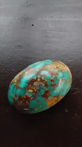 Batu pirus persia naizabur hijau tosca original iran