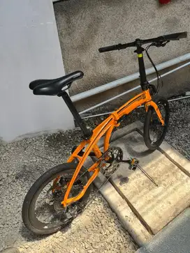 Dijual Sepeda Lipat Pasific Noris Transformer Oranye