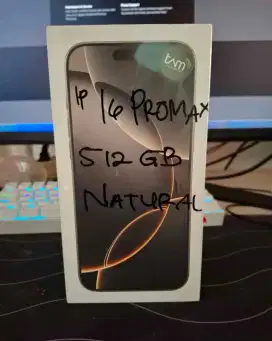 Iphone 16 ProMax 512 GB Garansi IBOX
