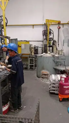 Dicari operator mesin die casting allumunium