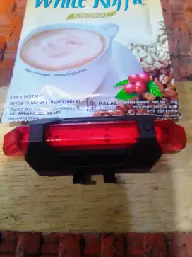 Lampu sepeda usb LED