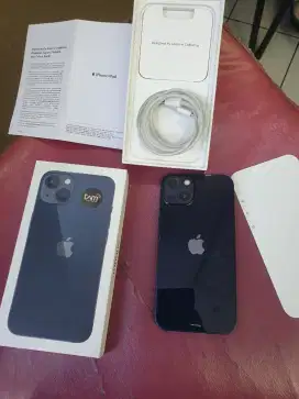 Iphone 13 128gb bh100% gransi ibox april 2026 like new