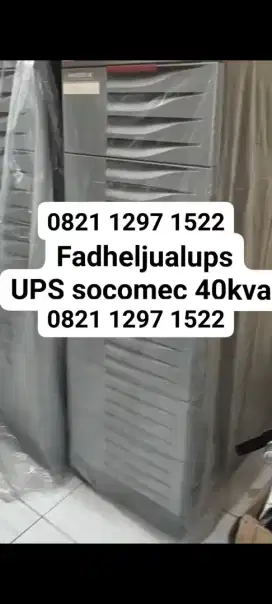 ups 40kva 3phase socomec garansi
