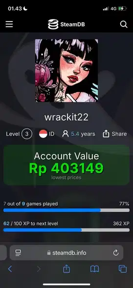 JUAL AKUN STEAM