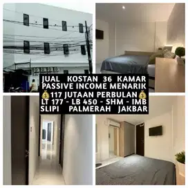 JUAL KOS KOST KOSAN KOSTAN 36 KAMAR DI SLIPI PALMERAH JAKARTA BARAT