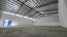 Sewa Gudang Baru di Muara Baru. Naik 90 cm dr Jl. Marlina. 58rb/m2